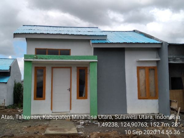 foto contoh rumah perumahan GREEN ARMY CBA GOLD PANIKI