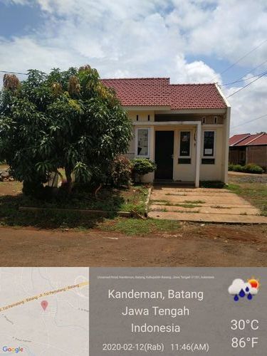 foto contoh rumah perumahan Mutiara Tragung