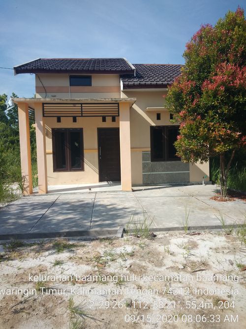 foto contoh rumah perumahan Setia raya Permata
