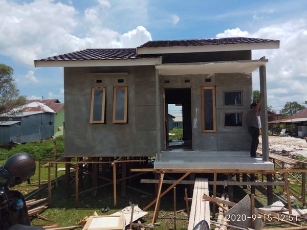foto contoh rumah perumahan SHALLI MESSI INDAH BLOK C