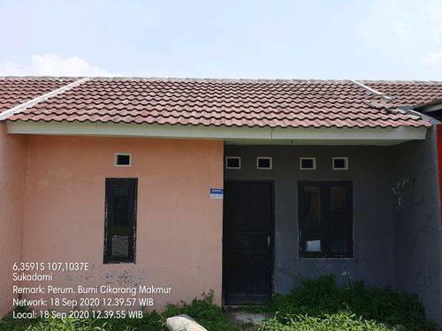 foto contoh rumah perumahan BUMI CIKARANG MAKMUR