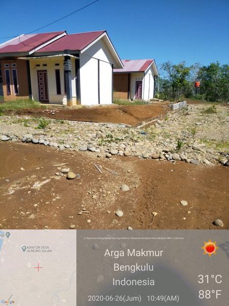 foto contoh rumah perumahan Gunung Selan Permai