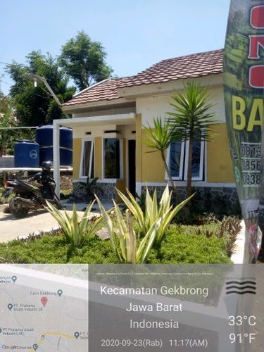 foto contoh rumah perumahan Taman gekbrong indah