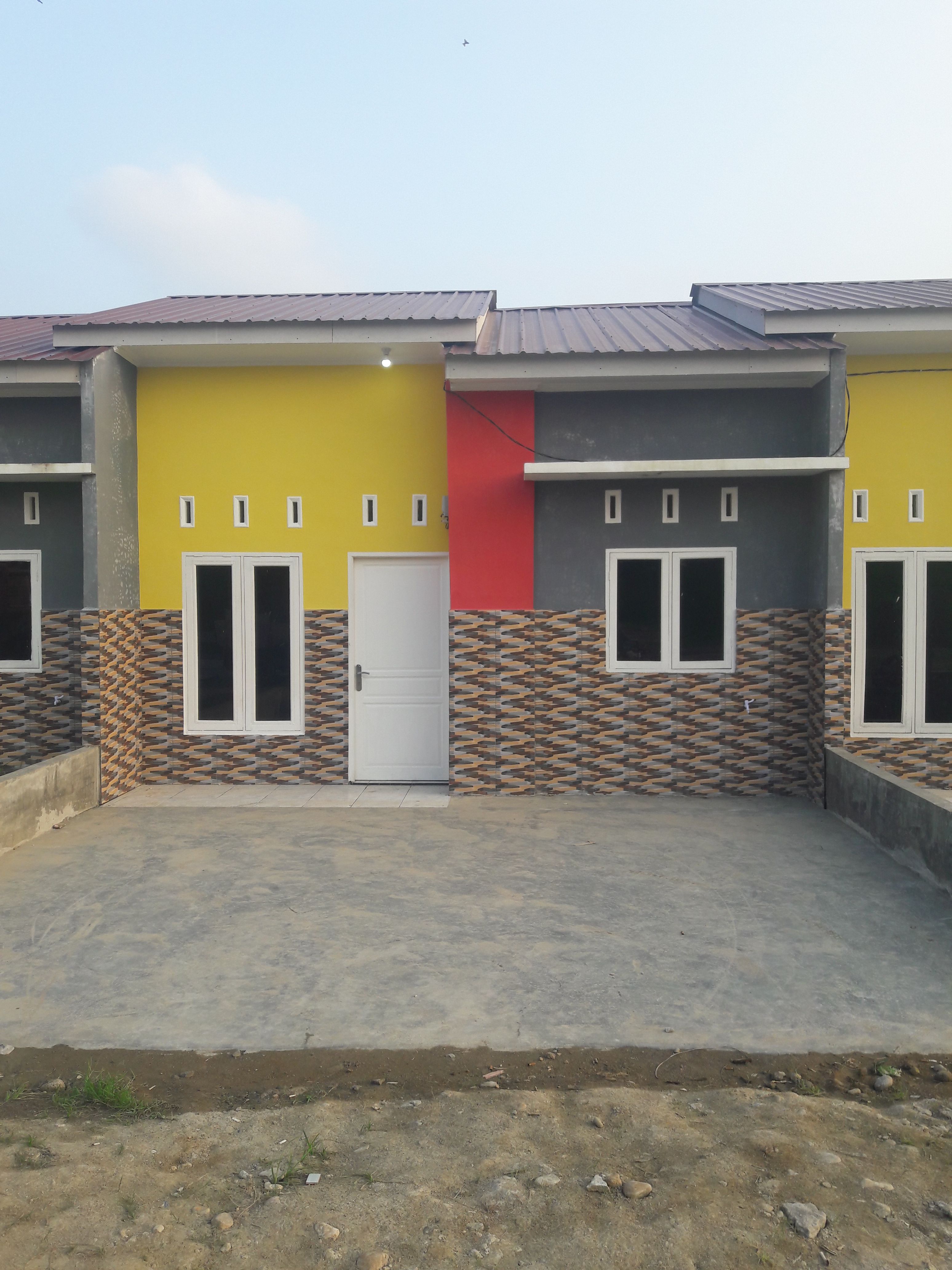 foto contoh rumah perumahan Villa Patumbak Permai