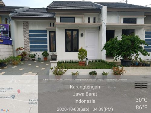 foto contoh rumah perumahan Puri indah residence