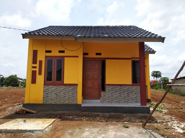 foto contoh rumah perumahan D'Permata Indotama