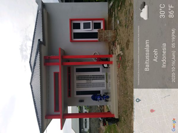 foto contoh rumah perumahan Dua Mutiara Residence
