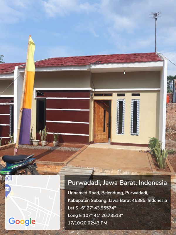 foto contoh rumah perumahan CITRA MAS PURWADADI