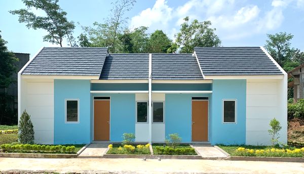 foto contoh rumah perumahan Grand Maja Residence