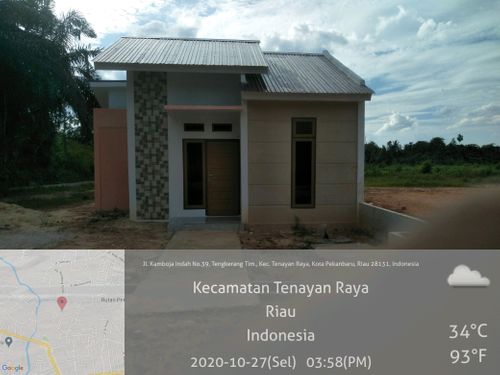 foto contoh rumah perumahan Griya Harapan Indah