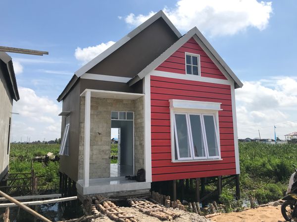 foto contoh rumah perumahan Victoria Land