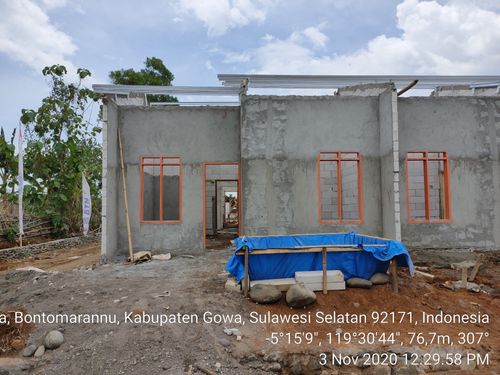 foto contoh rumah perumahan ASERA GARDEN