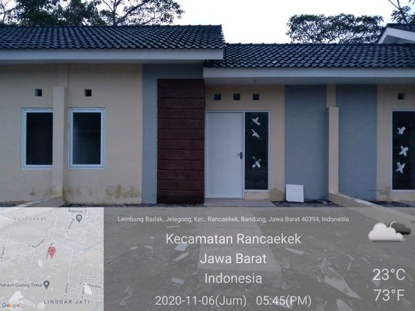 foto contoh rumah perumahan Griya PINDAD Asri