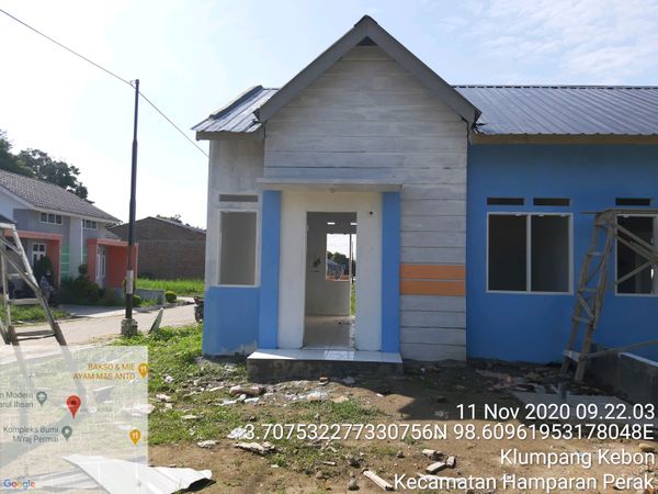 foto contoh rumah perumahan BUMI MIRAJ PERMAI F