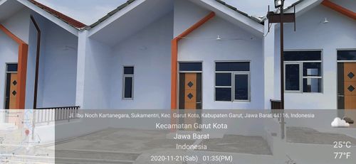 foto contoh rumah perumahan Guntur residence III