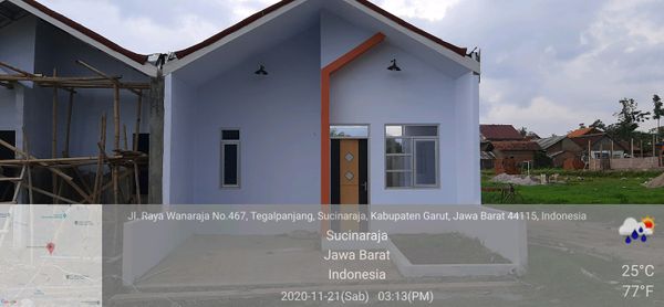 foto contoh rumah perumahan Natawiria residence