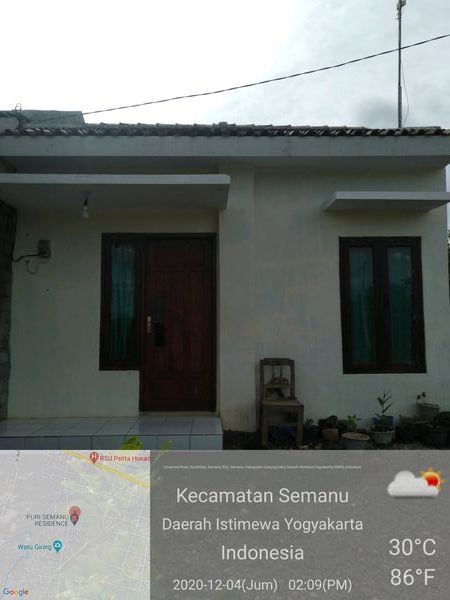 foto contoh rumah perumahan Puri semanu residence