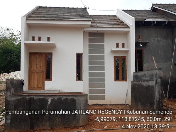 foto contoh rumah perumahan JATILAND REGENCY