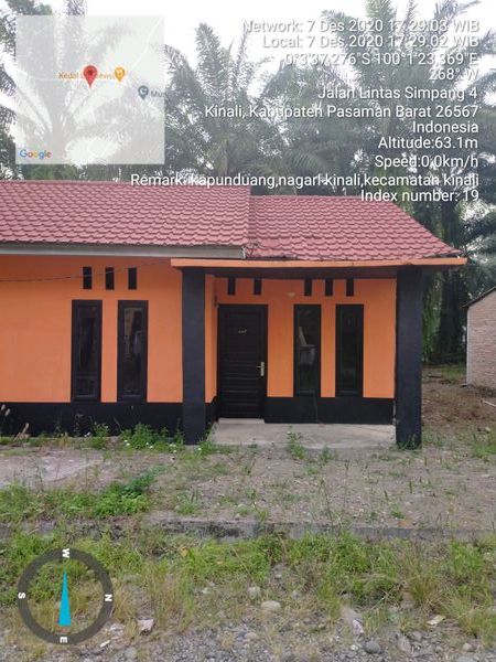 foto contoh rumah perumahan Griya city permai