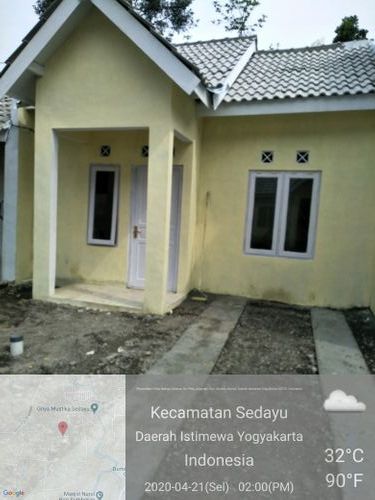 foto contoh rumah perumahan Griya sedayu selaras