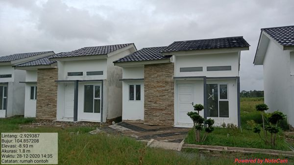 foto contoh rumah perumahan Grand Sapphire Regency
