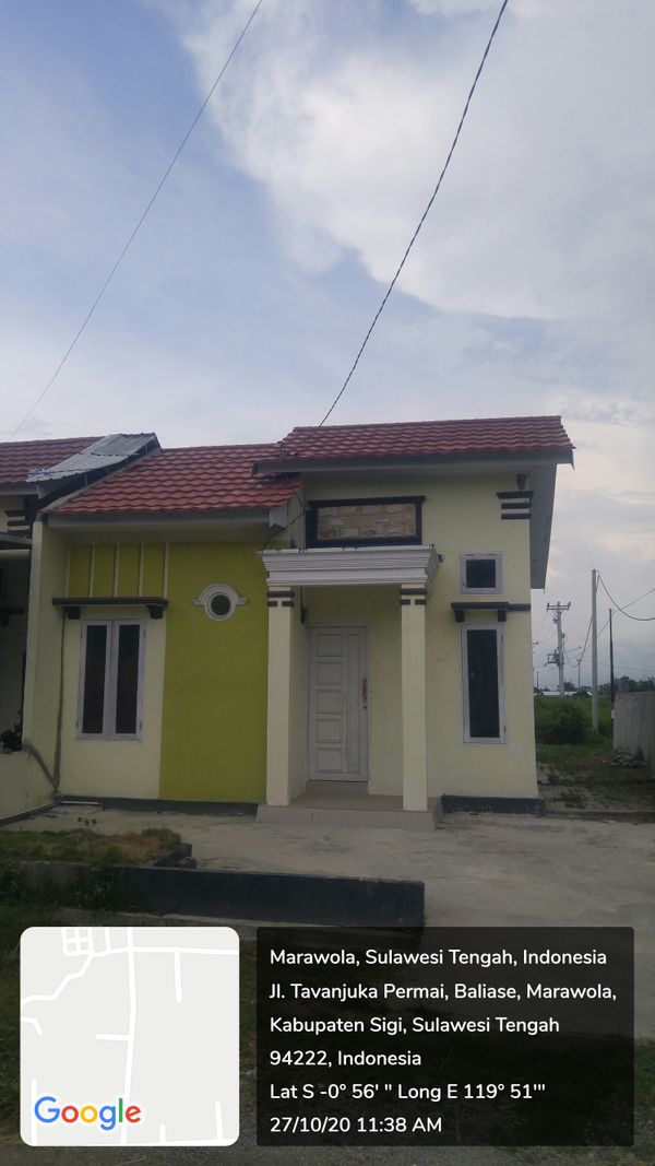 foto contoh rumah perumahan Banua Indah Permai Cluster PALEM-2