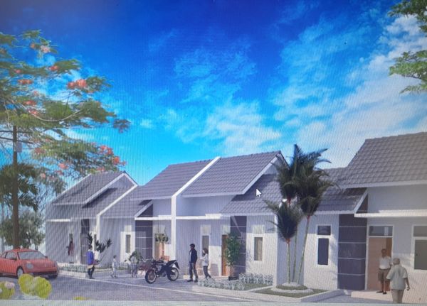 foto contoh rumah perumahan Griya Brebes Asri