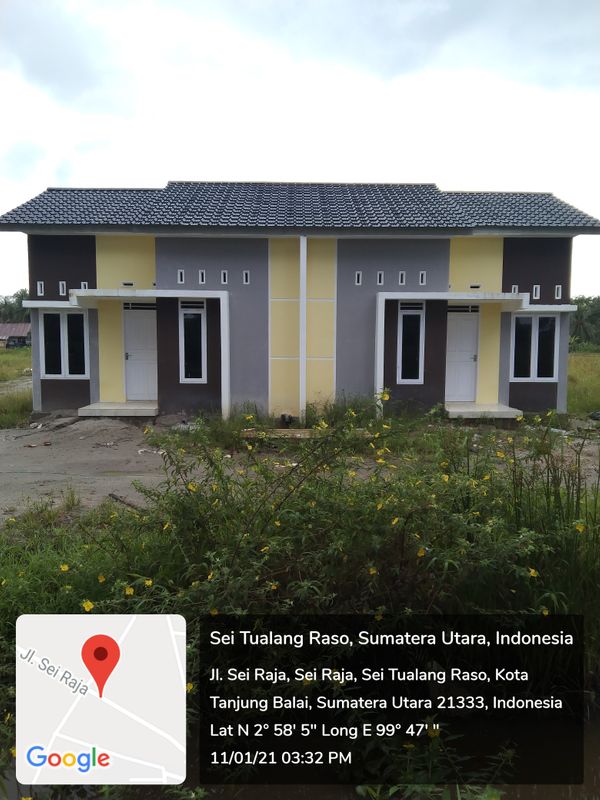 foto contoh rumah perumahan Sei Raja Residence