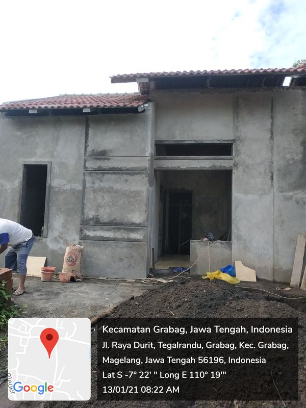 foto contoh rumah perumahan Citra de jasmine garden