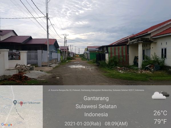 foto contoh rumah perumahan TIARA RESIDENCE