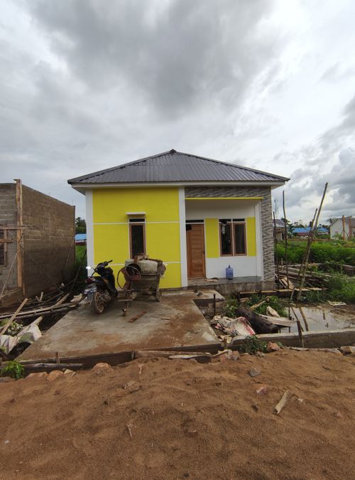 foto contoh rumah perumahan PERUMAHAN PADAT KARYA PERMAI