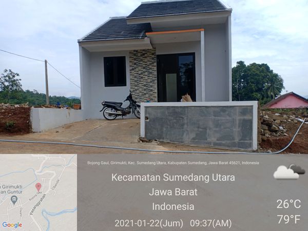 foto contoh rumah perumahan Giri Wibawa Mukti