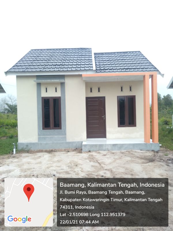 foto contoh rumah perumahan Griya Mentaya