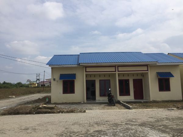 foto contoh rumah perumahan Puri Pelajar Indah Marindal