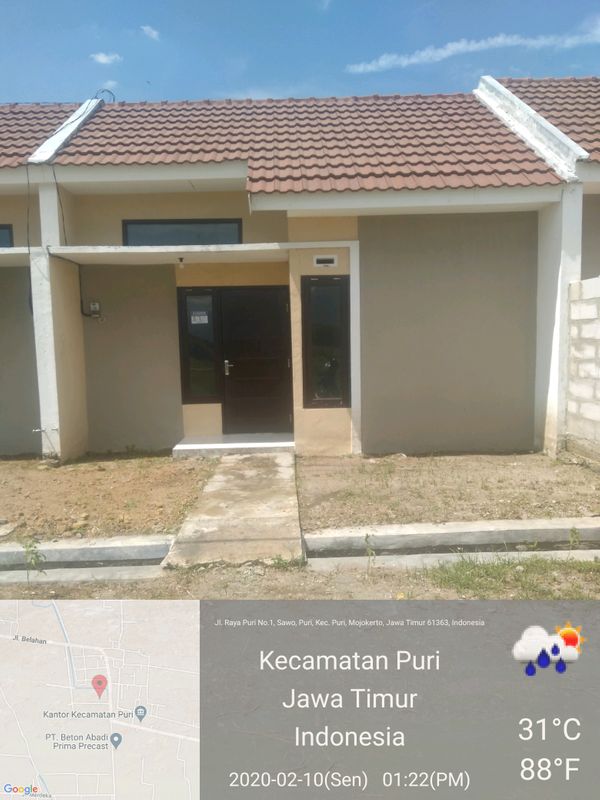 foto contoh rumah perumahan GRAND EMERALD PURI TAHAP 2