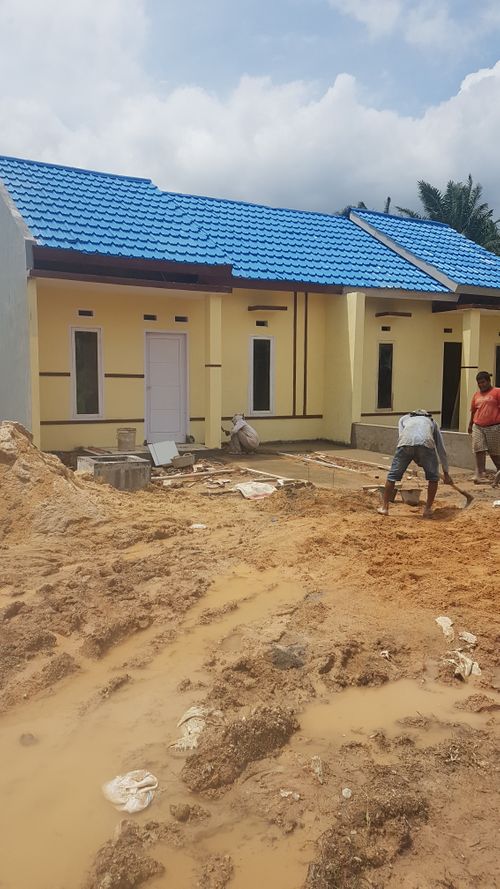 foto contoh rumah perumahan ALFA RESIDENCE