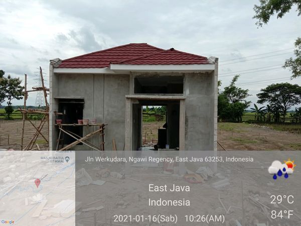 foto contoh rumah perumahan Grand Maksoem Village