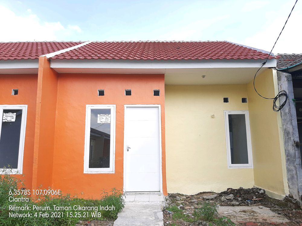 foto contoh rumah perumahan TAMAN CIKARANG INDAH [ Pengembangan Tahap ke-4 ]