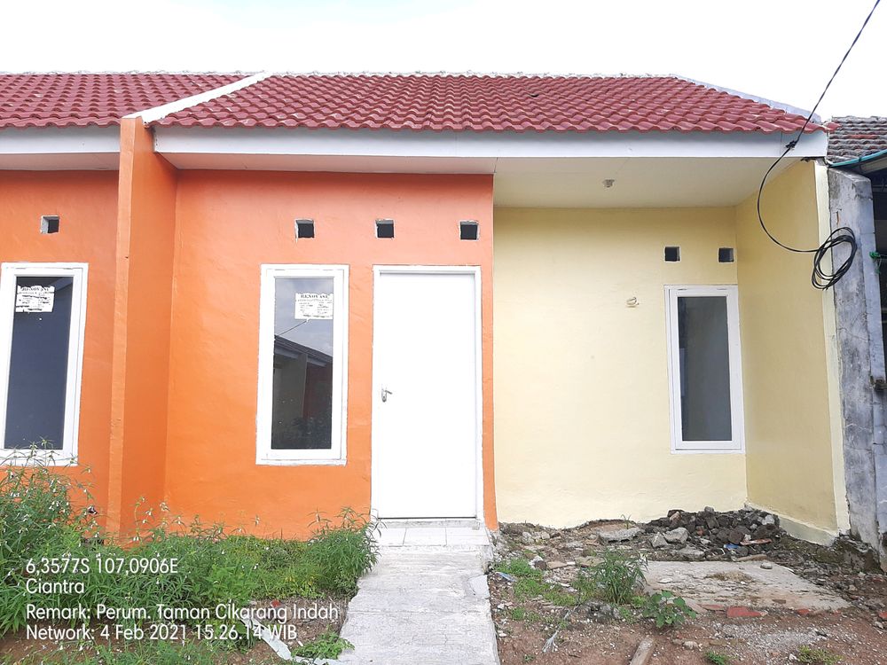 foto contoh rumah perumahan TAMAN CIKARANG INDAH [ Pengembangan Tahap ke-3 ]