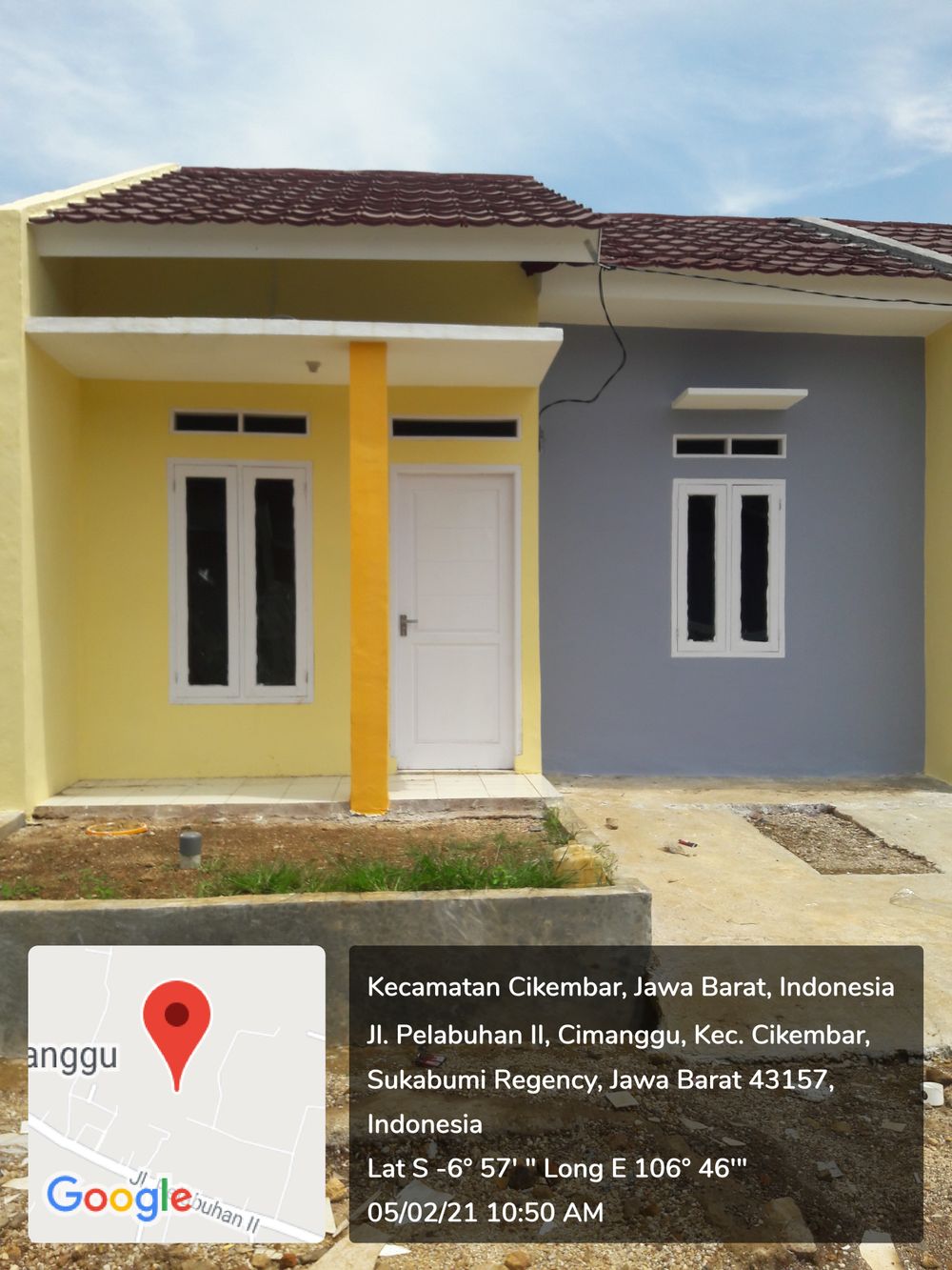 foto contoh rumah perumahan Bumi Cimanggu Asri