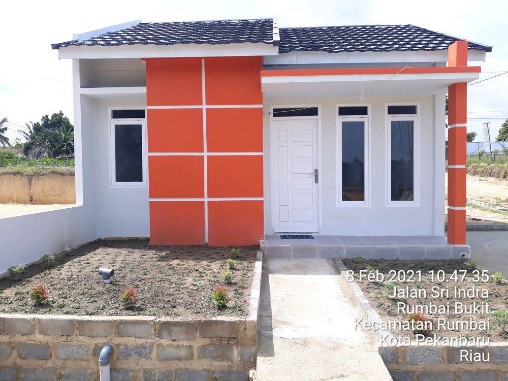 foto contoh rumah perumahan Sri Purnama Residence