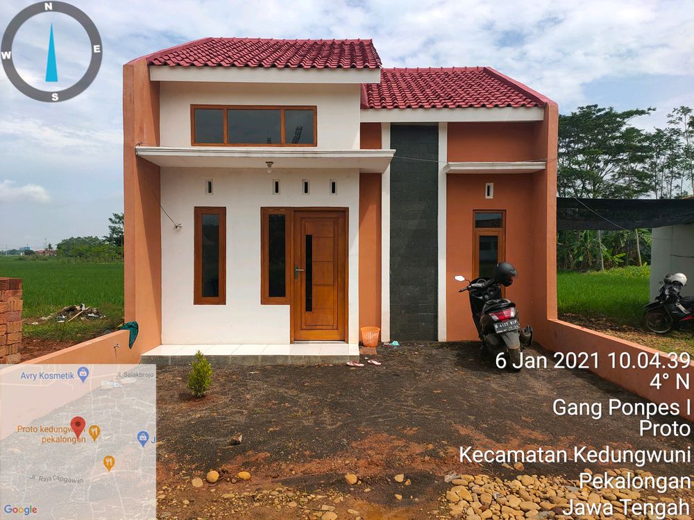 foto contoh rumah perumahan Graha Utama Proto