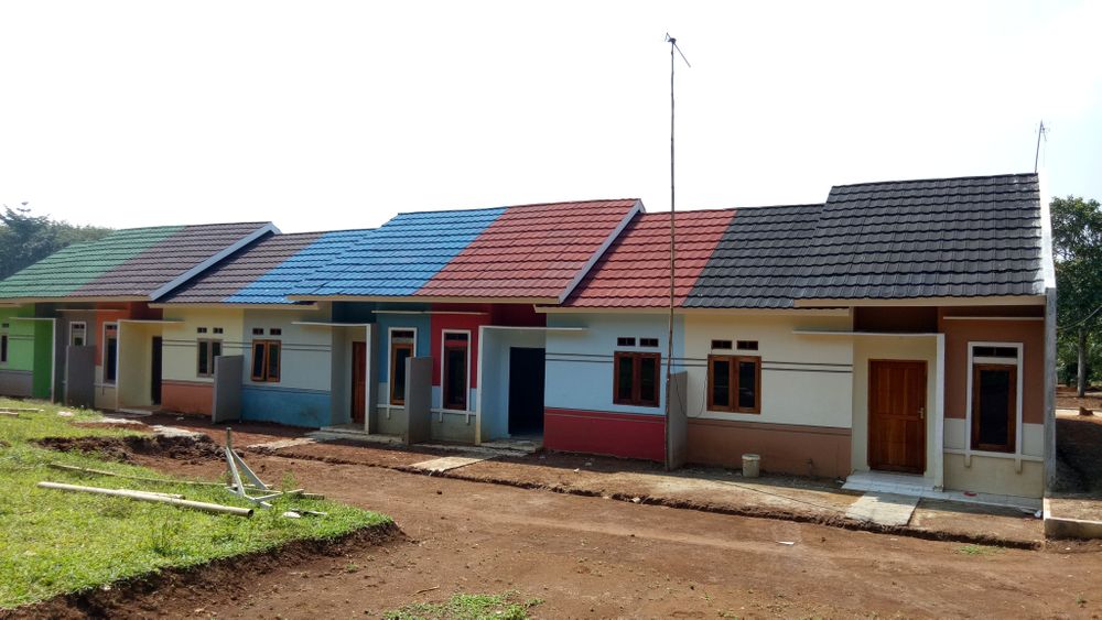 foto contoh rumah perumahan Taman Anyelir
