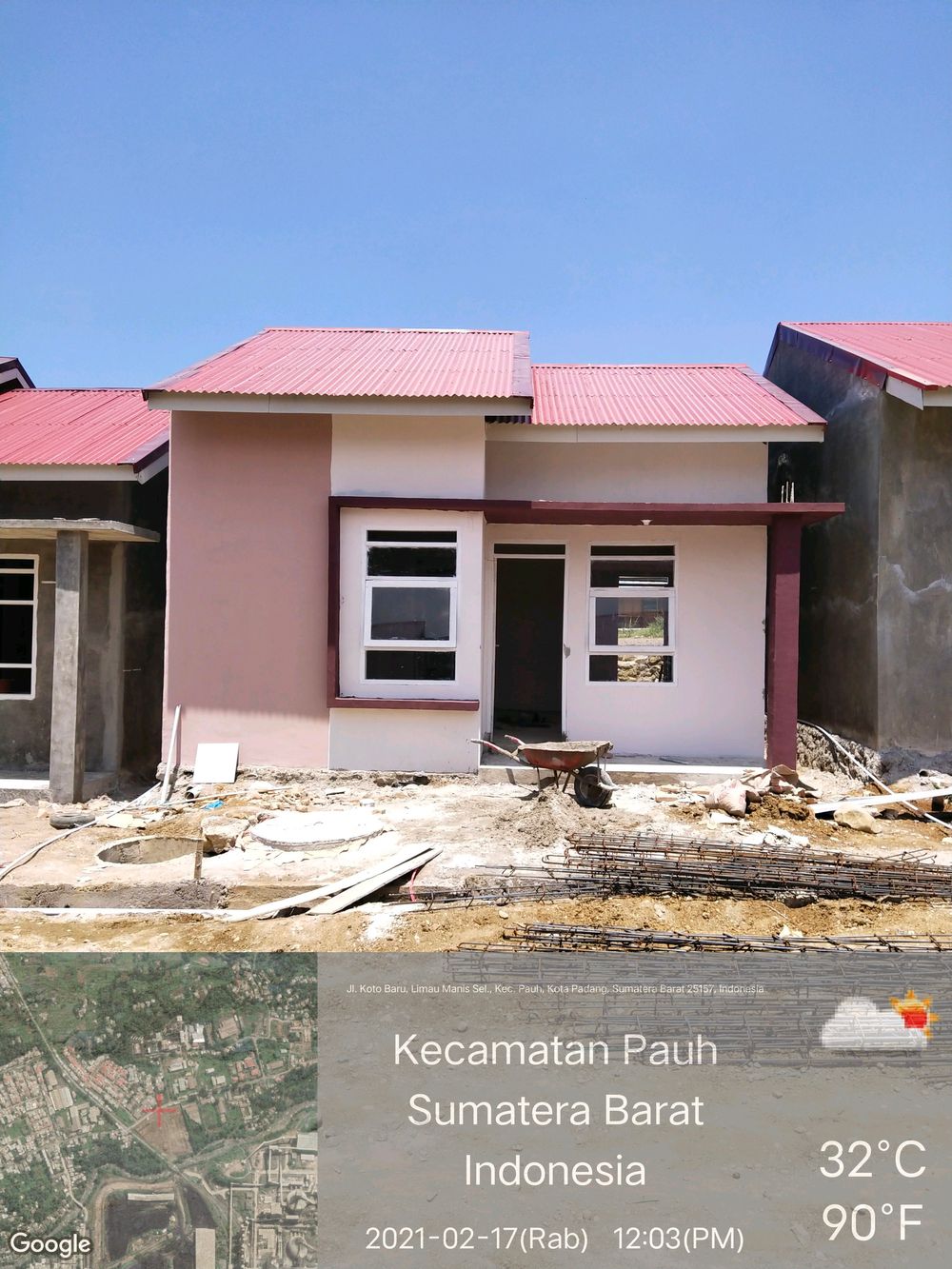 foto contoh rumah perumahan BUANA RESIDENCE