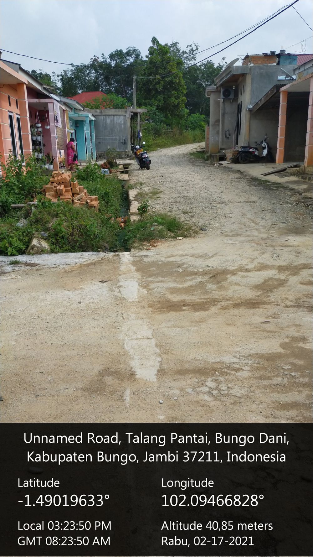 foto contoh rumah perumahan Dempo residence 1