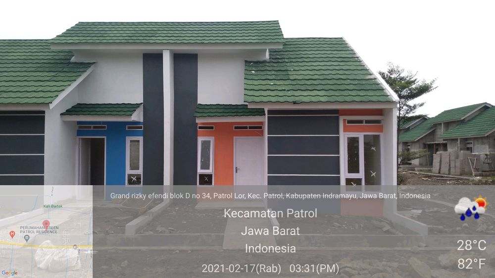 foto contoh rumah perumahan PESONA PATROL VILLAGE