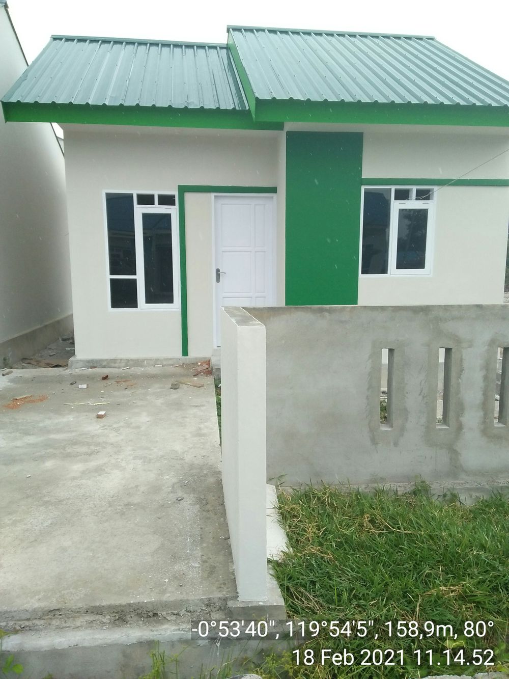 foto contoh rumah perumahan MAHKOTA INDAH RESIDENCE TAHAP 3 