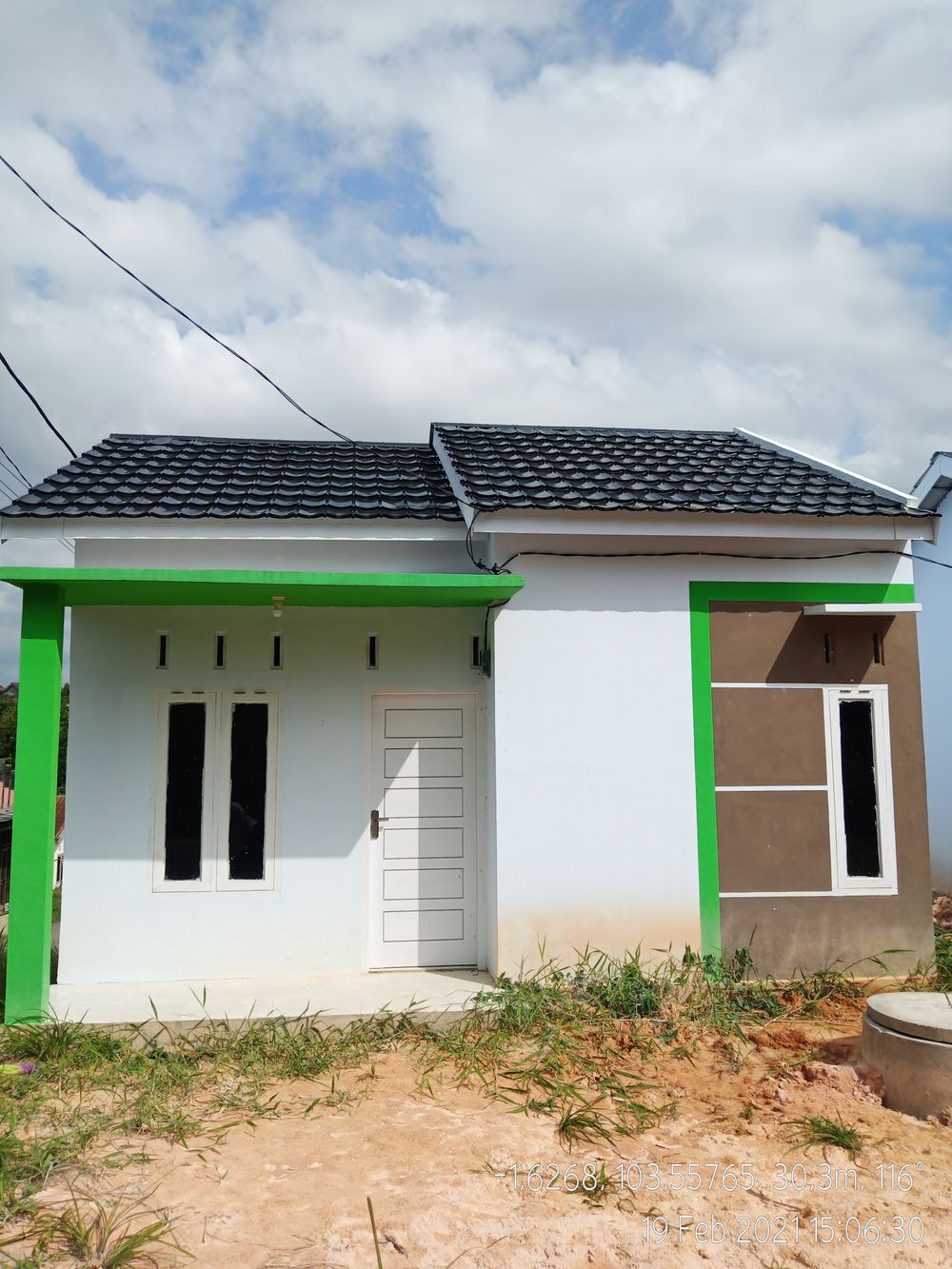 foto contoh rumah perumahan Griya Sejahtera Anugrah.