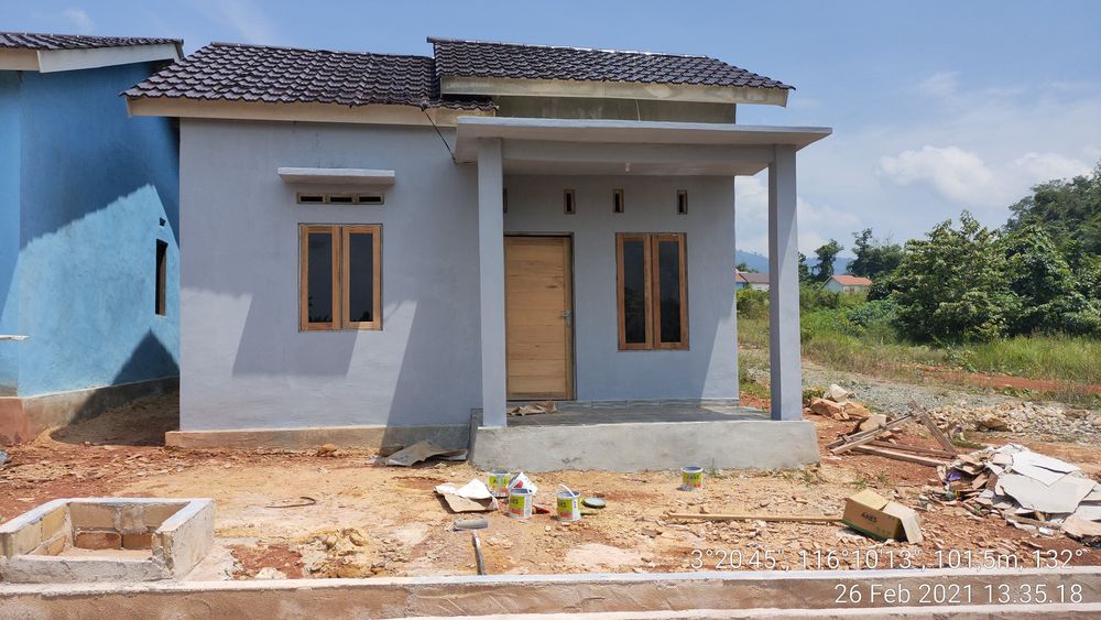 foto contoh rumah perumahan Megasari indah tahap 2