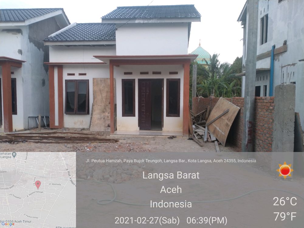 foto contoh rumah perumahan GRIYA HILMAN MADANI